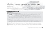 Jesus Enters Jerusalem as a King • Lesson 5 Bible Point ... · Jesus Enters Jerusalem as a King • Lesson 5. Bible Verse. Believing in Jesus makes me a new person (adapted from
