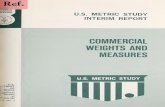 U.S. metric study interim report - commercial weights and ...€¦ · U.S.METRICSTUDY INTERIMREPORT COMMERCIAL WEIGHTSAND MEASURES Thirdinaseriesofreportsprepared fortheCongress U.S.METRICSTUDY