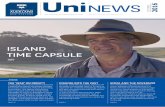 ISLAND TIME CAPSULE - University of Auckland · The University of Auckland News for Staff Vol 46 / Issue 08 /OCTOBER 2016 INSIDE OCTOBER 2016 ISLAND TIME CAPSULE PAGE 5 ... spectacular