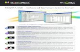 SCOPIA ECS – Enhanced Communications Server · SCOPIA ECS – Enhanced Communications Server ... • CLIP/CLIR caller ID presentation control Capacity • Available in configurations