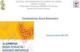 Cardiotoxicity: Novel Biomarkers · Early Detection and Prediction of Cardiotoxicity in Chemotherapy-Treated Patients Sawaya Η., Sebag Ι.,Plana J., Am J Cardiol. 2011 May 1; 107(9):