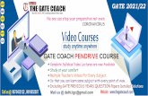 GATE COACH PENDRIVE COURSE - thegatecoach.institutethegatecoach.institute/pdf/aca3242f9958602cd64b1b424402a84a.pdf · THE GATE COACH Best IES, GATE, PSU coaching institute Since 1997.