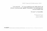 CFAST – Consolidated Model of Fire Growth and …...NIST Special Publication 1041 CFAST – Consolidated Model of Fire Growth and Smoke Transport (Version 6) User’s Guide Richard