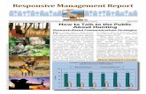 Responsive Management Report...Responsive Management Report How to Talk to the Public About Hunting Research-Based Communications Strategies Specializing in Survey Research on Natural