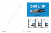 DUO LINK 4 - USER MANUAL library/company/support/product brochures… · Sync & Share content between your iPhone, iPad, or iPad Touch and Mac or PC computer quickly and easily. Charge