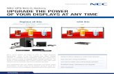 NEC OPS Slot-In Options UPGRADE THE POWER OF YOUR … · UPGRADE THE POWER OF YOUR DISPLAYS AT ANY TIME NEC OPS Slot-In Options Replace all this ... There is a single point of contact