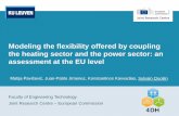 Modeling the flexibility offered by coupling the heating sector and … · 2019-09-11 · 5th International Conference on Smart Energy Systems 4th Generation District Heating, Electrification,