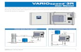 VARIOspeed 3R - Amazon S3 · VARIOspeed ® 3R User Manual 1 VARIOspeed® 3R User Manual This VARIOspeed® 3R control panel is designed to provide constant pressure control for your