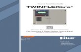 Control Panel User Guide · 2020-06-08 · TWINFLEX®pro² Control Panel User Guide 5 Understanding the Equipment What is TWINFLEX® pro² ? TWINFLEX® pro² is the name of the range