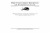 THE COLUMBIA JOURNAL OF EUROPEAN LAWcris.unu.edu/sites/cris.unu.edu/files/Bilateralism and the Politics of European...THE COLUMBIA JOURNAL OF EUROPEAN LAW Vol. 17, No. 2 Spring 2011