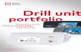 Drill unit portfolio un… · Drill unit portfolio KaVo MASTERsurg LUX Wireless and KaVo EXPERTsurg LUX Choose between a versatile device covering all your basic needs and a premium