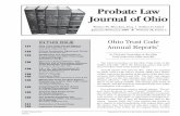 Probate Law Journal of Ohio...PROBATE LAW JOURNAL OF OHIO 122 The following is an example of a notice and an-nual report prepared by Bob Brucken that he believes would comply with
