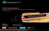 R in Insurance...2 R in Insurance Conference 2016 Welcome to the 4th R in Insurance conference We are delighted to welcome you to the 4th R in Insurance conference, at Cass Business