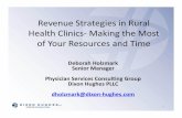 Revenue Strategies in Rural Health Clinics-Making the Most ...adph.org/ruralhealth/assets/RevenueStrategies.pdf• If your dollars are aging in a consistent manner comparable to peers