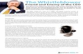 The Whistleblower Friend and enemy of the CEO v 2 · Friend and Enemy of the CEO The Whistleblower examine the substance of whistleblower reports quickly and cost-e˜ectively. In