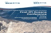 Joining Forces Towards Healthy and Productive Seas and ... · #JPIO2015 First JPI Oceans Conference 7 May 2015 . Lunch Panel session: Horizon scanning - Setting Joint Priorities for
