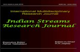 International Multidisciplinary Research Journaloldisrj.lbp.world/UploadedData/8350.pdf · Chakane Sanjay Dnyaneshwar Arts, Science & Commerce College, Indapur, Pune Awadhesh Kumar