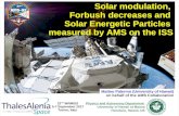 Monthly Proton Fluxwrmiss.org/workshops/twentysecond/Palermo.pdf · Heliophysics: study of Solar Energetic Particles. Matteo Palermo 9 Solar Modulation: GCR in heliosphere • to