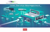 Lean Service Management - EOH Infor Services · Lean service management starts at the top, as senior leaders establish a vision for lean service management (e.g., “We will be the