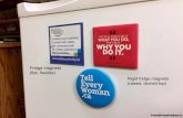  · Fridge magnets (flat, flexible) PEOPLE DON'T BUY WHAT YOU DO, THEY BUY WHY YOU DO IT. Rigid fridge magnets (raised, domed top) PrintedPromoP roducts.ca Tell Every ¼oman . Strong