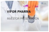 AUGUST 2020 VIFOR PHARMA/media/Files/V/Vifor-Pharma/...1) Pre-commercial products 2) In-licensed from Akebia Therapeutics, Inc., subject to certain conditions and limited to the US