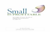 Small Is Profitable - Rocky Mountain Institute · 2020-03-20 · Small IS PROFITABLE The Hidden Economic Benefits of Making Electrical Resources the Right Size by Amory B. Lovins,
