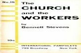 The CHURCH · THE NEGRO WORKER, by James Allen IO¢ THE ANGLO-AMERICAN CONFLICT, by Harry Gannes IO¢ SPYING ON LABOR, by Robert W. Dunn . IO¢ PROFtrS AND WAGES, by Anna Rochester