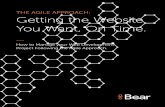 THE AGILE APPROACH: Getting the Website You Want, On Time. · Agile project management, and a guided collaboration. Whether you’re an expert web developer yourself or new to the