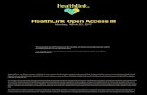 HealthLink Open Access III · 2017-04-03 · HealthLink Open Access III Monday, March 20, 2017 You searched for All Providers in the HealthLink Open Access III network within 40 mile(s)