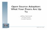 Open Source Adoption: What Your Peers Are Up To€¦ · Germany, France lead OSS adoption “What are you firm’s plans to implement or expand its use of open source software in
