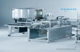 Teciam - Festo · Teciam, iCIM represents the laboratory of production organisation and optimisation within the level of totally integrated ... pallet conveyor system surrounded by