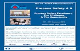 Process Safety 4 - PTTES€¦ · your business. Our services include: Process Safety Management, Risk Assessments, Asset Integrity, Process Hazard Assessments, HAZOPs, SIL studies,