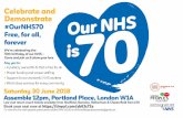 SHEFFIELD SAVE OUR NHS · 2018-06-08 · Come and join us S show your love Say yes to: A publicly owned NHS that is free for all Proper funding and proper staffing Support for our