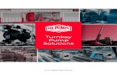 Turnkey Solutions - All Pumps Sales & Service€¦ · turnkey focus on all pumping equipment, water supply and treatment and wastewater treatment solutions. We embrace all market