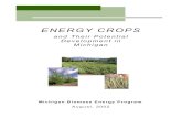 ENERGY CROPS - michigan.gov...information on the use of energy crops in Michigan. This paper provides basic energy crop information, explores the opportunities and constraints for