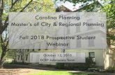 Carolina Planning Master’s of City & Regional Planning Fall 2017 … · 2018-10-23 · • Restoration Economies (BenDor, Lester) –mapped ecosystems and labor markets • Environmental
