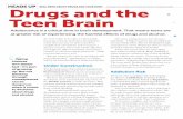 Drugs and the Teen Brain - Scholasticheadsup.scholastic.com/sites/default/files/NIDA_YR17_INS1_StuMa… · Under Construction. The key brain part that’s still developing is the