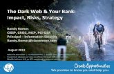 The Dark Web & Your Bank: Impact, Risks, Strategy · Independent Bankers of Colorado Florida Bankers Association Community Bankers Association of Georgia Community Banker Association