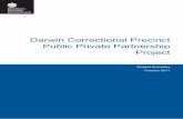 Darwin Correctional Precinct Public Private Partnership ... · The EOI set out the Territory’s objectives for the Darwin Correctional Precinct public private partnership (PPP) project