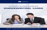 DISABILITY INCOME INSURANCE UNDERWRITING GUIDE€¦ · Thank you for choosing Illinois Mutual as your disability income insurance (DI) carrier. As a service-driven business partner,