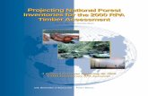 Projecting National Forest Inventories for the 2000 RPA Timber … · 2013-03-28 · timber use. 3 The terms “harvest” and “removals” are often used as if they are interchangeable,