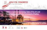 GNSS in Surveying: State of the Art and Future Perspectives in the … · 2018-05-14 · GNSS in Cadastral Surveying: State of the Art and future perspectives in the framework of