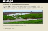 Hydrology, Phosphorus, and Suspended Solids in Five ... · Lower Fox River and Green Bay Watersheds, Wisconsin, Water Years 2004–06 By David J. Graczyk, Dale M. Robertson, Paul
