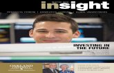 in WINTER 2016sight€¦ · inside this issue n Alums support student success n Scholarships make a difference n Crain’s recognizes alums The Kresge Foundation powers $2 million
