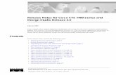 Release Notes for Cisco CTE 1400 Series and Design Studio ...docstore.mik.ua/univercd/cc/td/doc/product/web... · Series. For example, suppose a CTE 1400 Series has an external IP