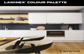 LAMINEX COLOUR PALETTE Colour... · 2019-03-12 · FRONT COVER: Modern & Co. Style kitchen features the benchtop in Laminex Impressions textured surfaces Pure Calcite Spark finish.