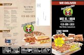 WE DELIVER Stromboli - Fox's Pizza Den Taco Pizza Pizza sauce, taco meat, nacho chips, and cheddar cheese,