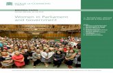 Women in Parliament and Government · 2019-02-25 · 1. Women in Parliament and elected bodies in the UK 208 female MPs were elected during the 2017 General Election – a record