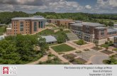 The University of Virginia’s College ... - Board of Visitors...Board of Visitors. September 12, 2019 “70% of the [Virginia] population would hold some postsecondary ... “Students
