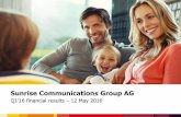 Q1’16 financial results – 12 May 2016...Financial Results Q1 2016 Q1 2015 CHF million Mobile services 297 320 Landline services (incl. voice) 97 119 thereof hubbing 26 39 Landline